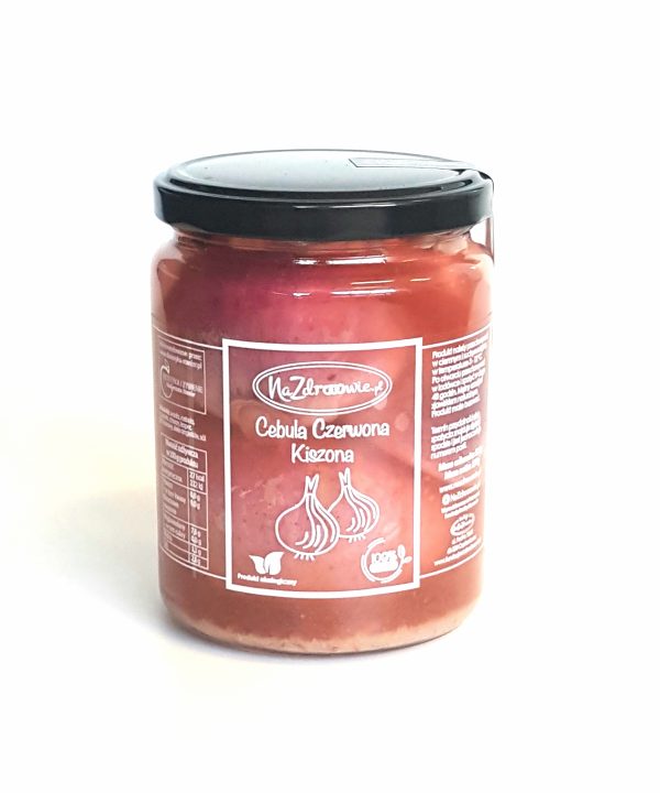 Cebula Czerwona Kiszona 270/520 g