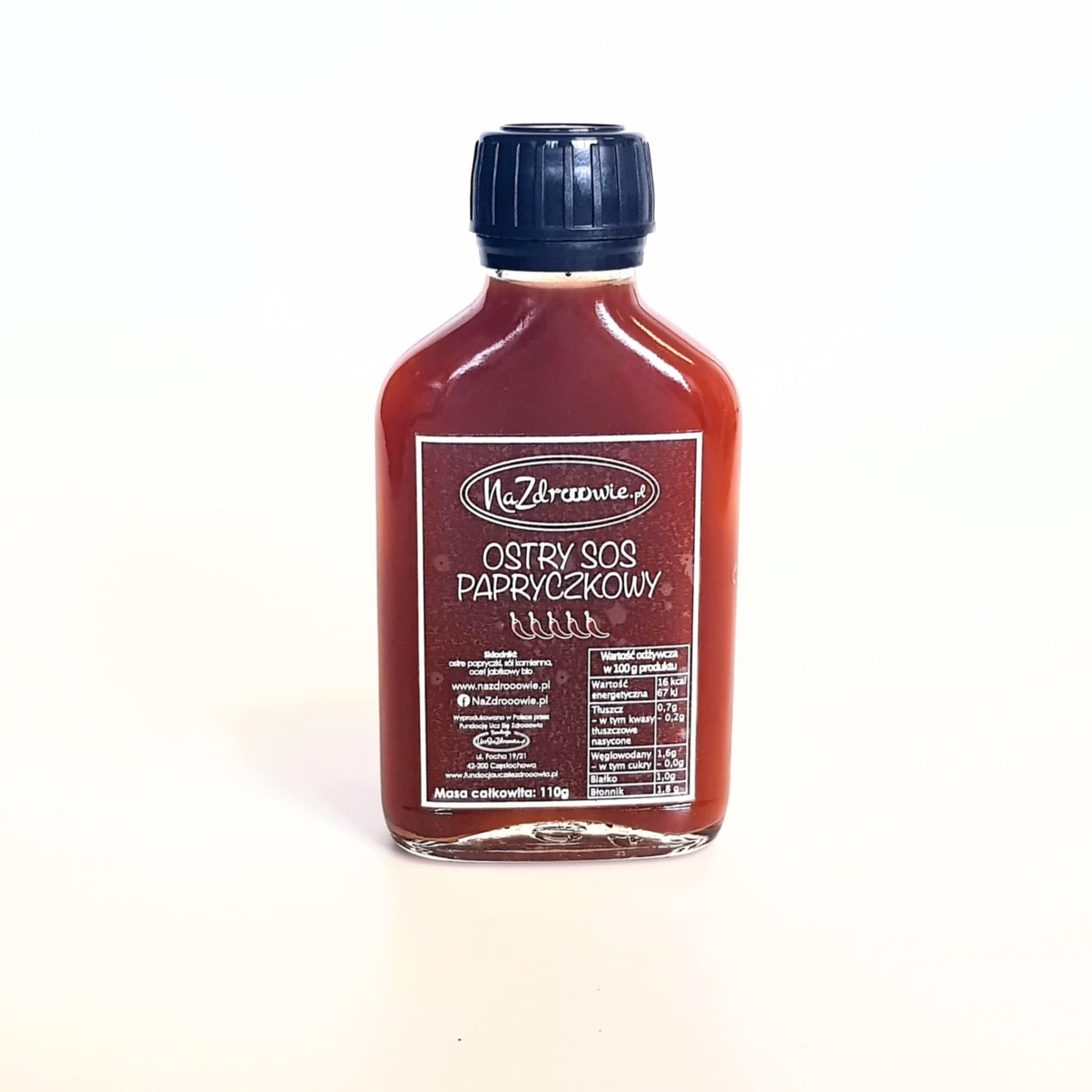 Ostry Sos Papryczkowy 110g